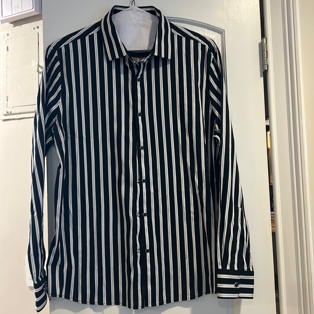 Karl Lagerfeld mens button down shirt